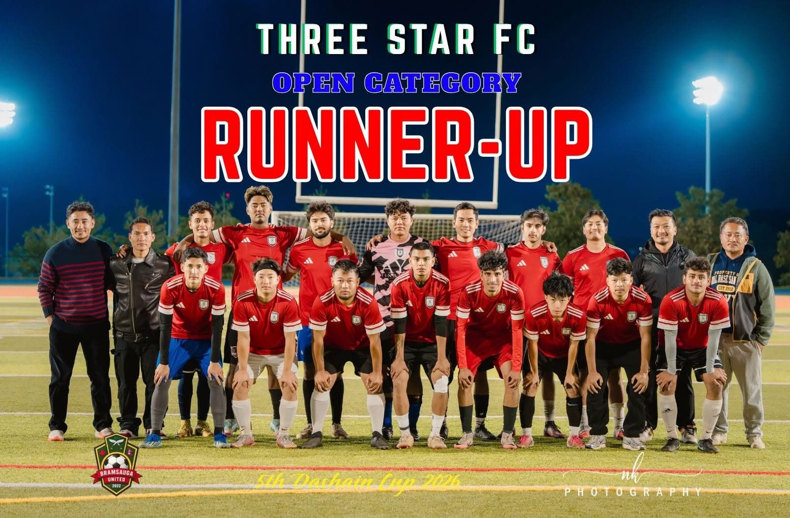 Open Category Runner-Up — Three Star FC (Kitchener)