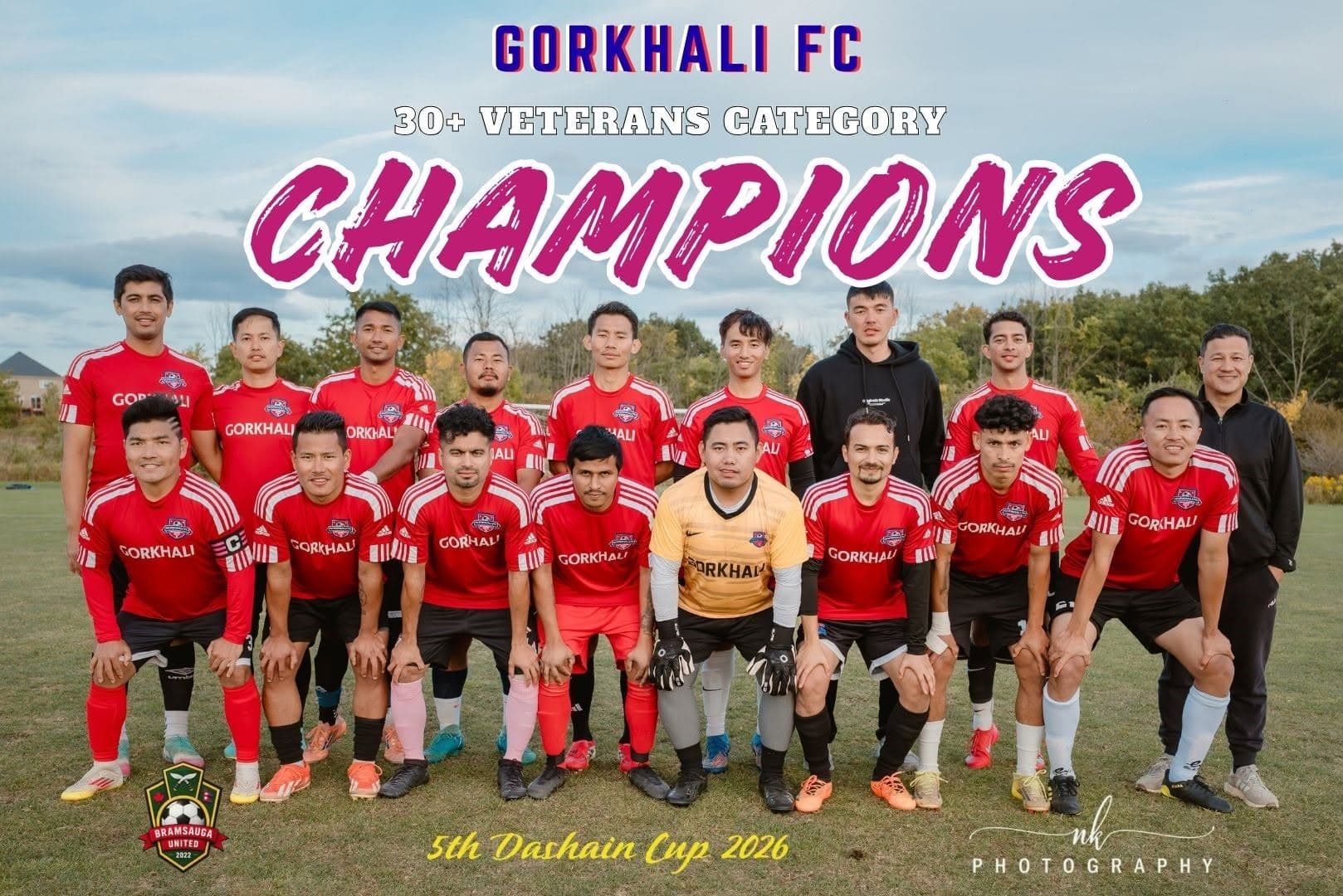 30+ Veterans Champions — Gorkhali FC (London)