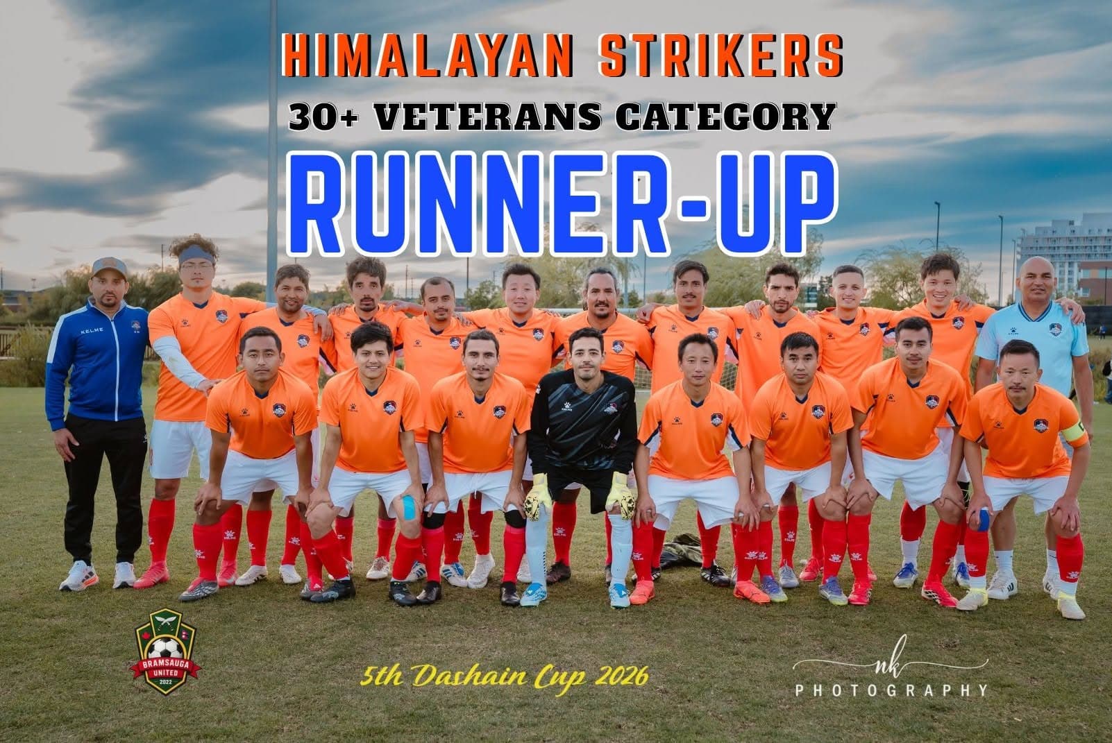 30+ Veterans Runner-Up — Himalayan Strikers (Scarborough)